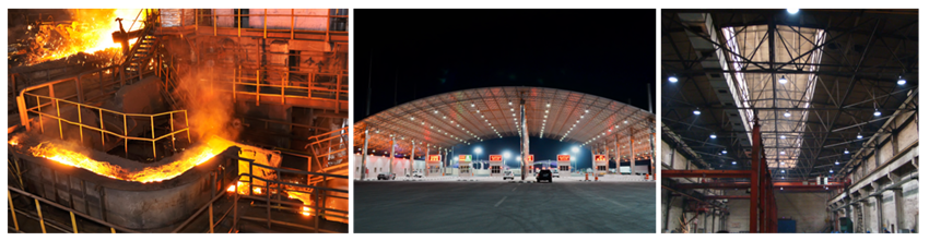 High temperature LED high bay light