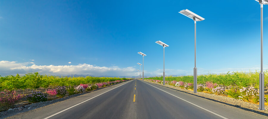 integrated solar street light integrated solar street light