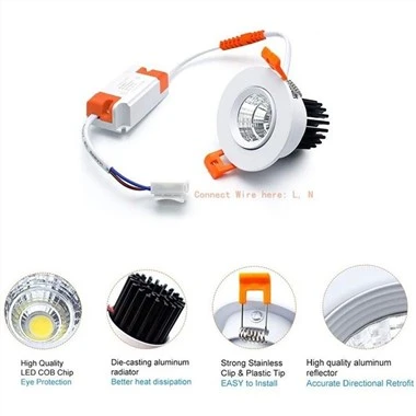 Oprawa Downlight do wbudowania Utilitech
