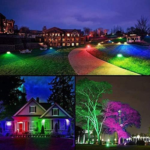 RGB PAR38 LED Floodlight bulb application