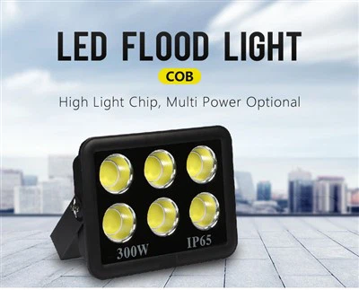 Zewnętrzny reflektor LED o mocy 400 W. Lampa przeciwpowodziowa tunelowa
