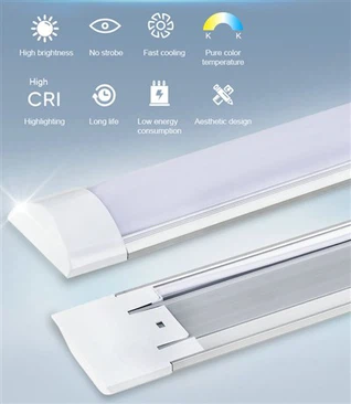 40W 4Ft ściemnialna listwa oświetleniowa LED