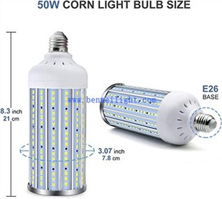 Żarówki LED z kolby kukurydzy