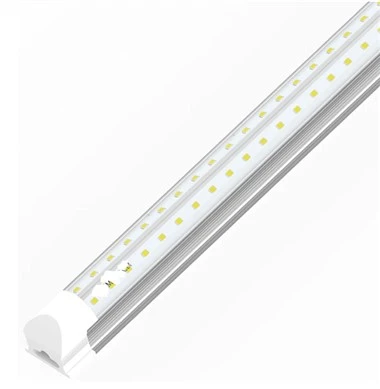 T8 4ft Tuba LED w kształcie litery V 22w Zintegrowana 6500k Przezroczysta