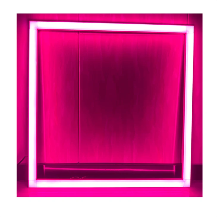 120-277V modern LED dimmable RGBW flat panel light, suitable for small space solutions in homes and offices. best