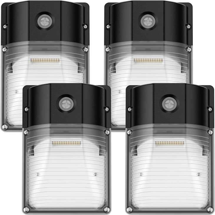 4-LED ZEWNĘTRZNA LAMPA ŚCIENNA Z CZARNEGO ZŁOTA W GÓRĘ I W DÓŁ kinkiet WODOODPORNY