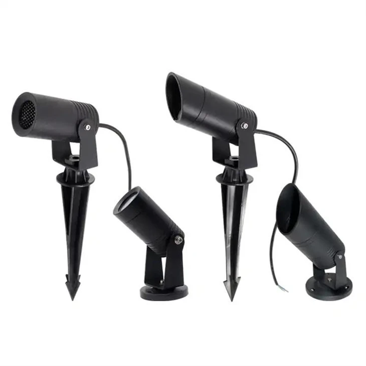 Wodoodporna lampa kolczasta COB o mocy 5 W-15 W IP65 — reflektor krajobrazowy na zewnątrz