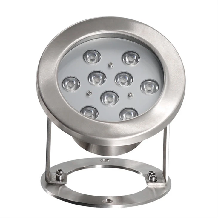 Światło podwodne DMX RGB 6/9/18W na zewnątrz