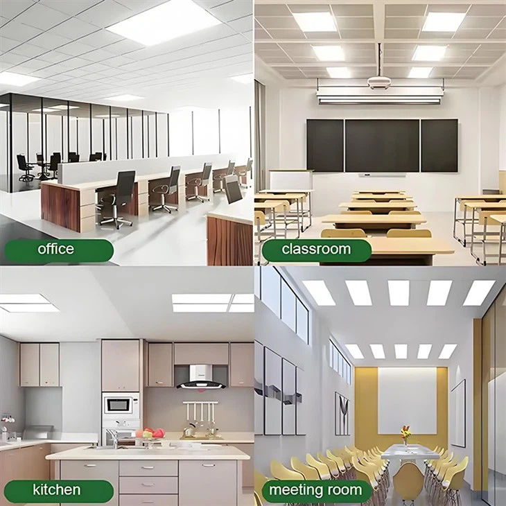 600x600 led emergency light fitting