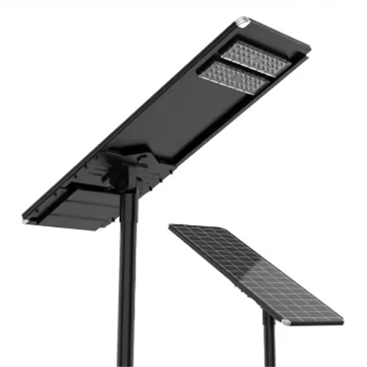 Lampa uliczna LED na energię słoneczną na zewnątrz