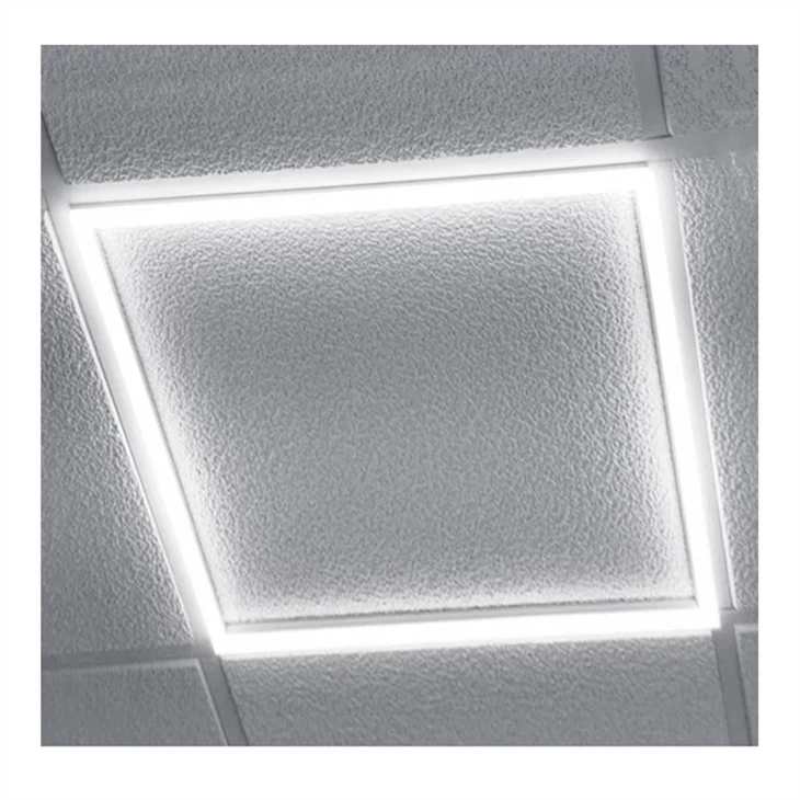 Nowoczesna lampa panelowa LED – wąska rama do sufitu podwieszanego