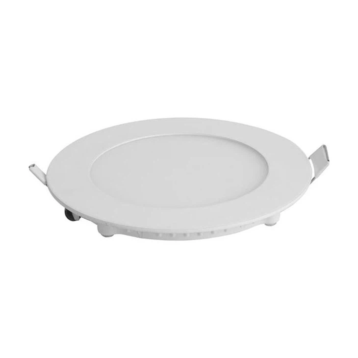 Wpuszczana okrągła lampa panelowa LED