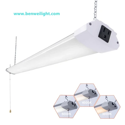 Lampa sklepowa LED 48W 4FT, potrójny łańcuszek CCT