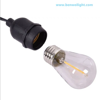 Zewnętrzne łańcuchy świetlne LED IP65 - Wielokolorowe sznury ogrodowe