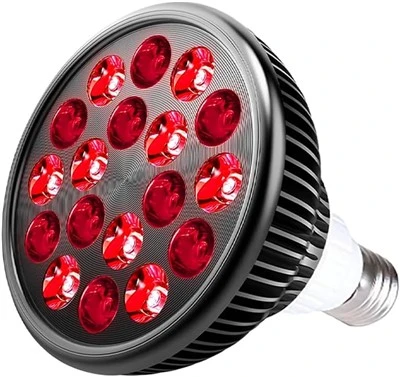 Żarówka do terapii światłem o długości fali 660 nm i 18 diod LED-wysokiej mocy